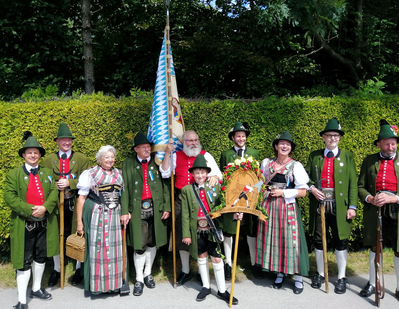 20. Treffen der Historischen Trachten von Altbayern in Dießen